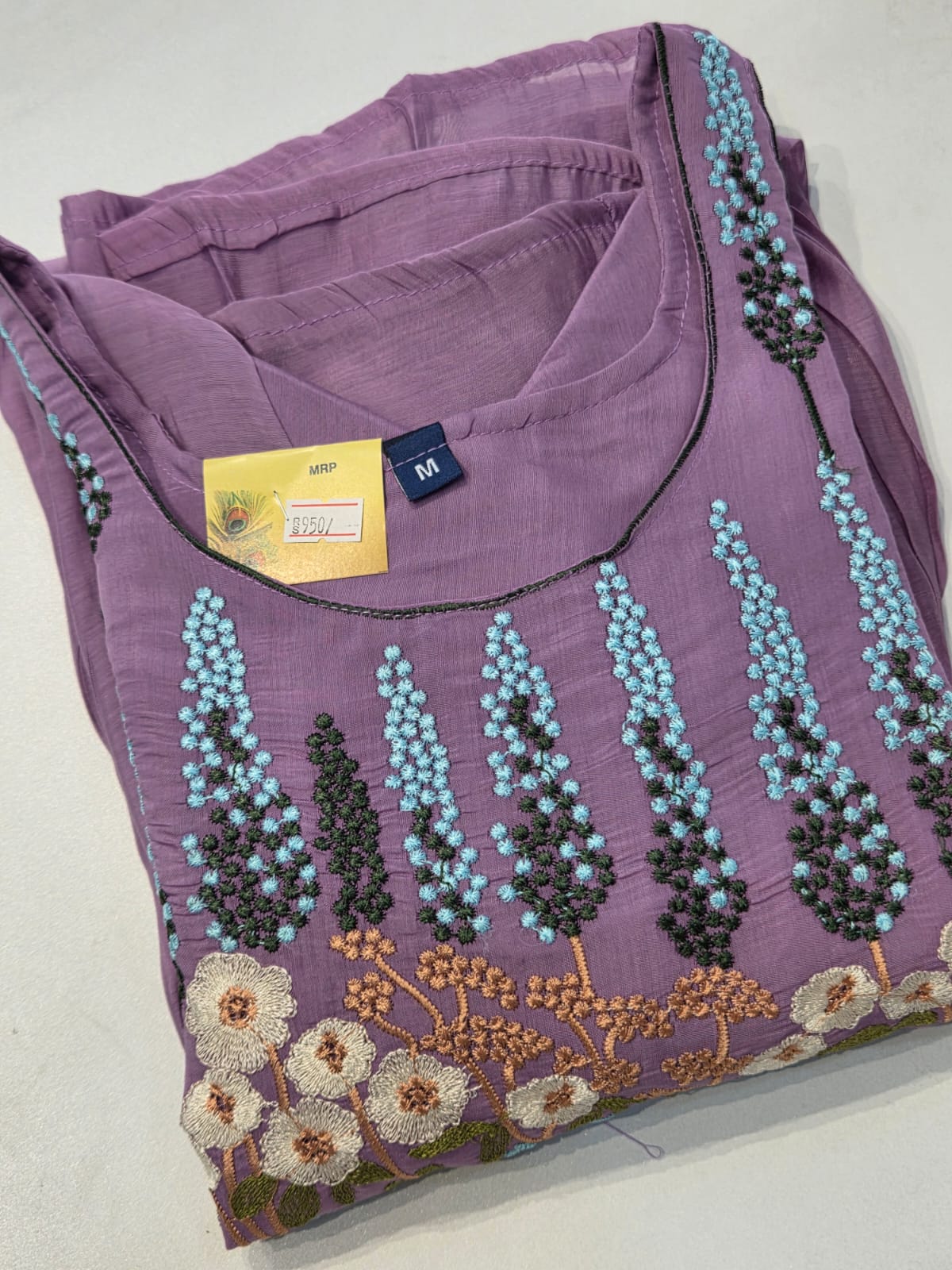 Mul Chanderi kurthi - Image 4