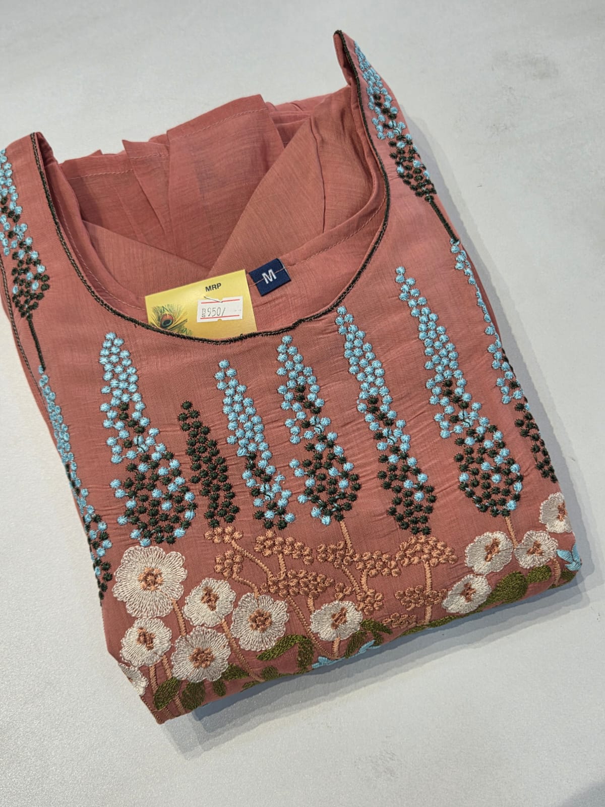 Mul Chanderi kurthi - Image 3